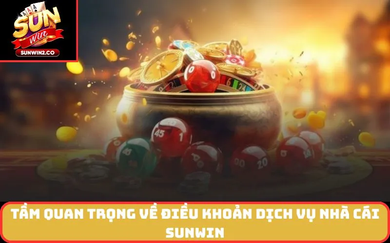 Tầm quan trọng về điều khoản dịch vụ nhà cái SUNWIN