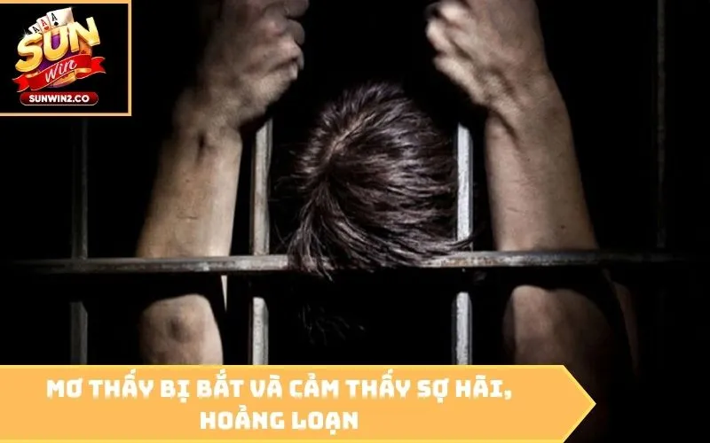 Mơ thấy bị bắt và cảm thấy sợ hãi, hoảng loạn