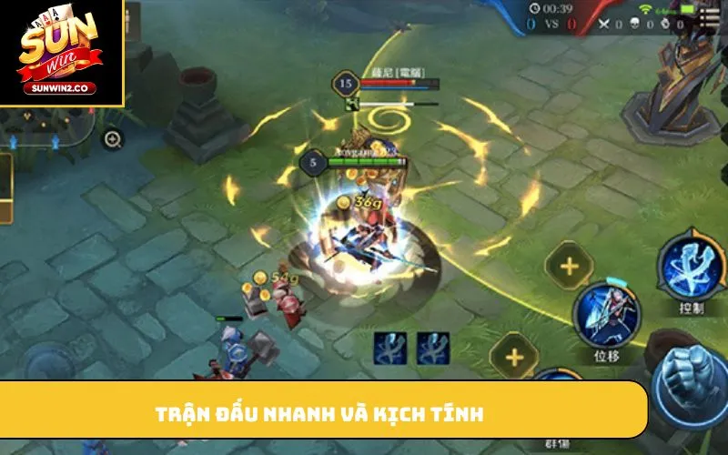 Trận đấu nhanh và kịch tính