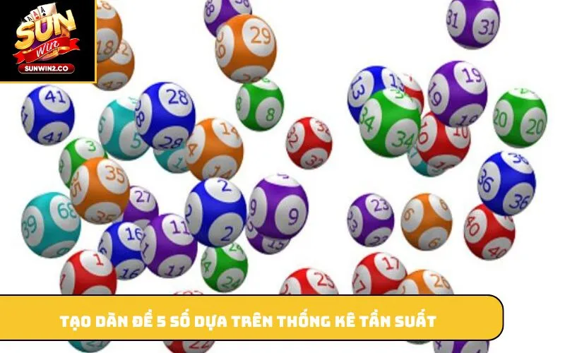 Tạo dàn đề 5 số dựa trên thống kê tần suất