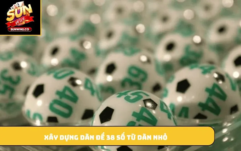 Xây dựng dàn đề 38 số từ dàn nhỏ